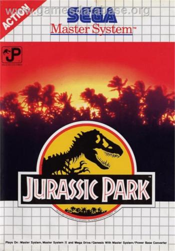 Cover Jurassic Park for Master System II